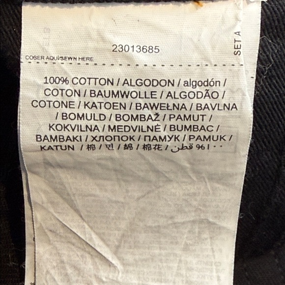 Mango Black Denim Jeans NWT Size 8 - Picture 8 of 8